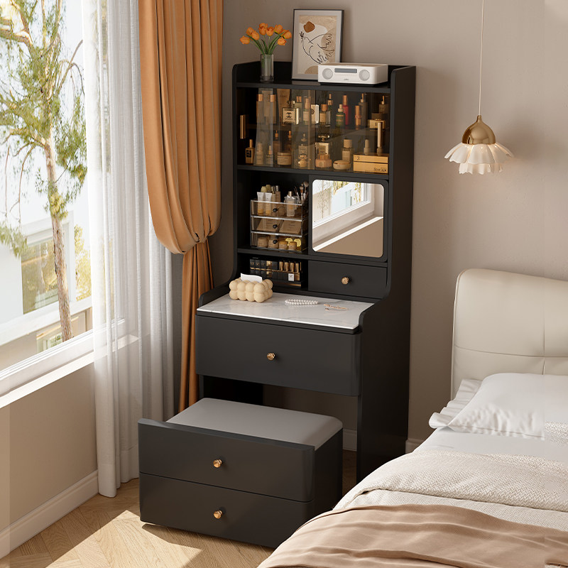 化妆台小户型卧室床头柜一体法式小型奶油风收纳梳妆桌书桌二合一,住宅家具,梳妆台/桌,淘宝优惠券,粉丝福利购,淘宝优惠卷
