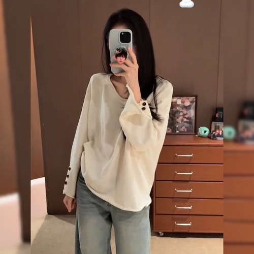 法式复古慵懒风软糯毛衣女
