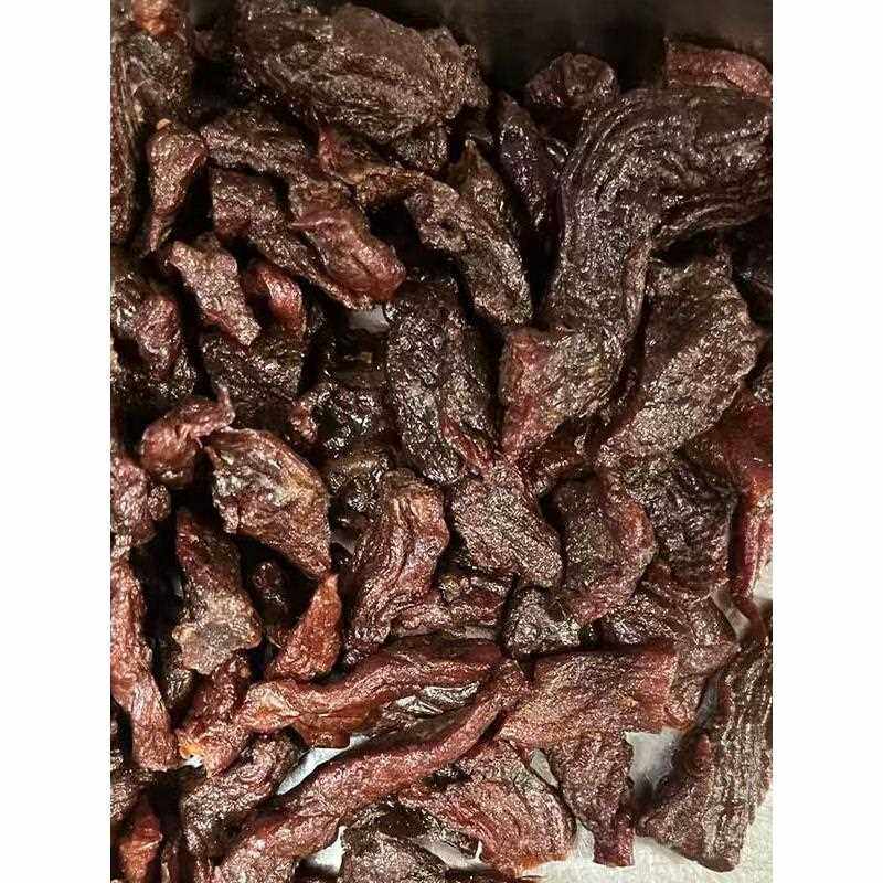 新疆包邮部落传说风干牛肉干边角料牛肉粒内蒙古100g*5袋休闲零食