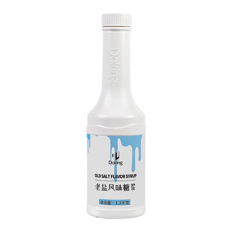 老盐糖浆1.3kg海盐风味糖浆奶茶店专用调味糖浆柠檬水果茶果糖浆