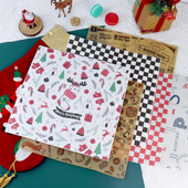 防油纸垫盘纸三明治包装 纸食品级烧烤烤箱面包油炸小吃隔油烘焙纸