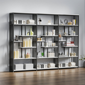 轻奢货架多层展示架化妆品美甲陈列架商用置物架摆件样品落地展柜