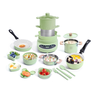 儿童迷你小厨房真煮套装全套真实可玩做饭食品级玩具网红厨具礼品