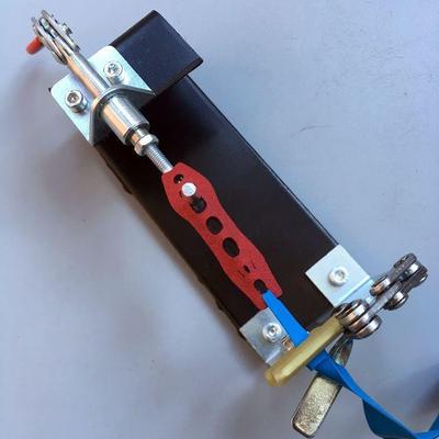 弹弓皮筋捆绑器锰钢绑皮筋工具新手制作弹弓扁皮圆皮台式捆扎拉筋