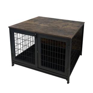 木质宠物狗笼室内狗别墅中小型犬狗狗围栏栅栏家用狗床猫兔笼子