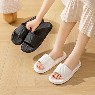 德式 夏季 简约拖鞋 女室内洗澡浴室拖居家民宿宾馆情侣踩屎感凉托鞋