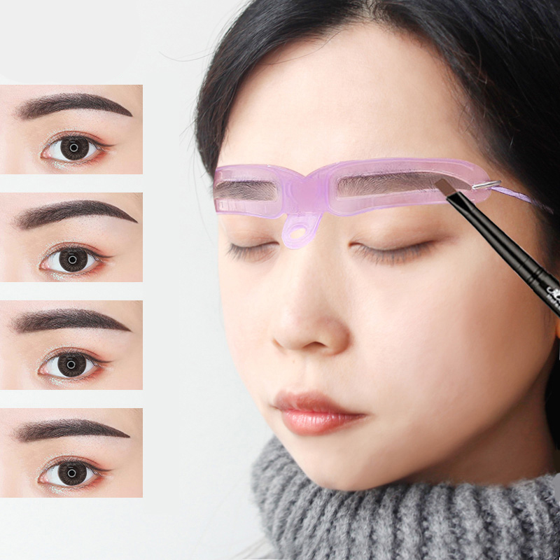 V画眉神器眉毛贴懒人初学全套眉卡眉笔修剪定型辅助器