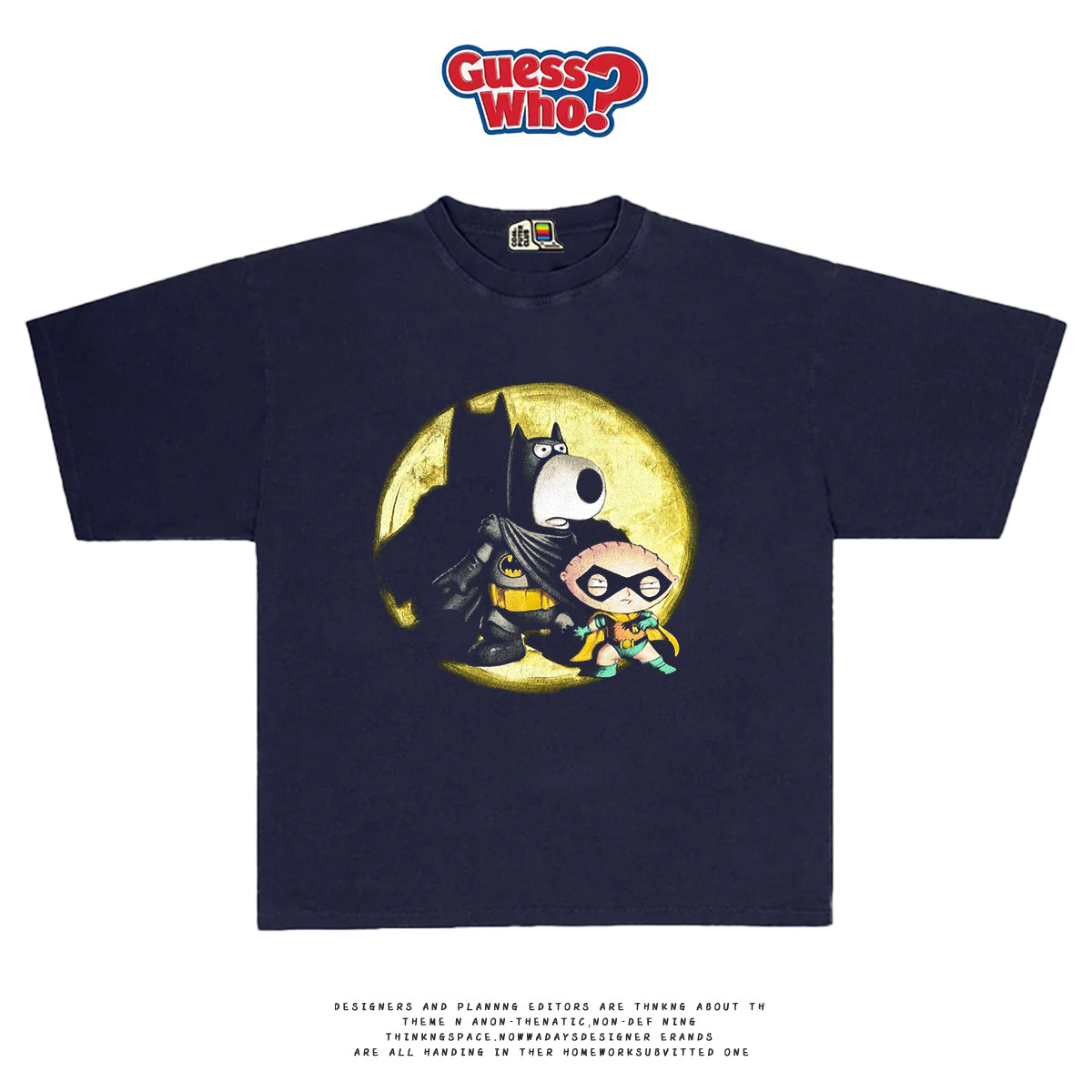 萬物All Nature 恶搞之家270克oversize短袖T恤Short Sleeve Tee图片