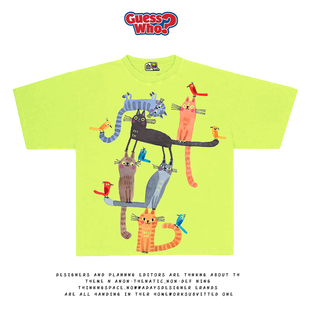 复古T恤短袖 萬物All 趣味减龄美式 新款 tee青春休闲百搭 Nature夏季