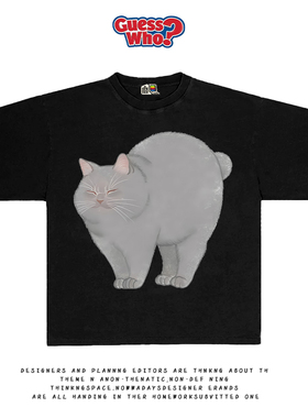 萬物All Nature 新款艺术家系列美式T恤短袖tee上衣重磅有质感