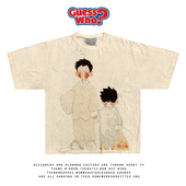 T恤短袖 萬物All tee180g 新款 艺术家系列睡醒boy破洞款 Nature 夏季