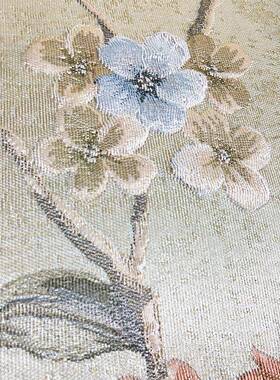 新品巴芙洛 PAVRO提花多用巾桌布台布茶几刺绣蕾丝花边桌巾床头柜