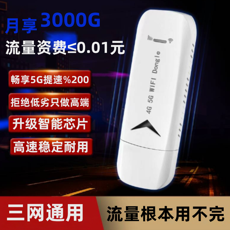 免插卡随身wifi无限速wifi无线热点全国三网通用网络4G5G高速流量学生宿舍租房用上网卡便携移动车载路由器