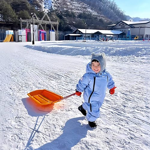 船型儿童滑雪坐板加厚耐磨冬季户外户外游乐设备滑雪工具亲子互动