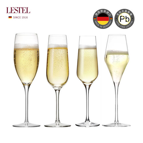 德国进口LESTEL水晶玻璃香槟杯
