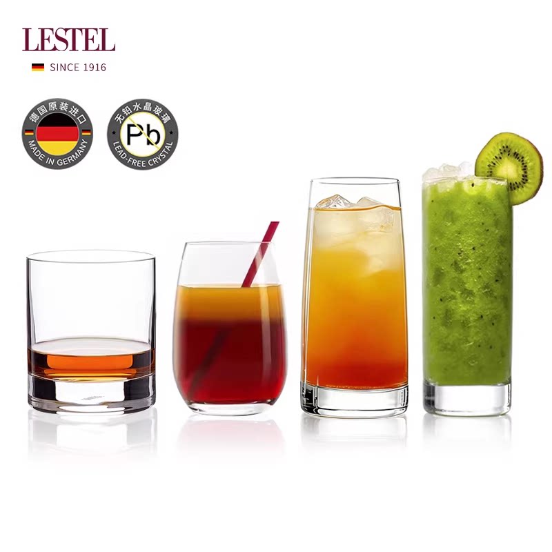 德国进口LESTEL高档水晶玻璃威士忌酒杯洋酒杯水杯餐厅家用耐热