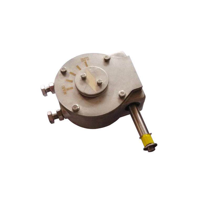 蝶球风阀蜗轮箱齿轮箱手动执行器304不锈钢316定制wcb涡轮厂家