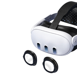 适用于Meta Quest3近视镜片quest3磁吸防蓝光定制眼镜VR配件镜框配镜超薄非球面免费加散光