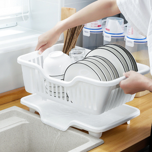 碗筷沥水篮架子碗柜碗碟盘置物架水槽滤水台面厨房筷子勺子收纳架
