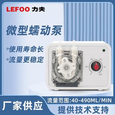 力夫蠕动泵实验室自吸循环水泵 小型大流量可调流电动直流水泵