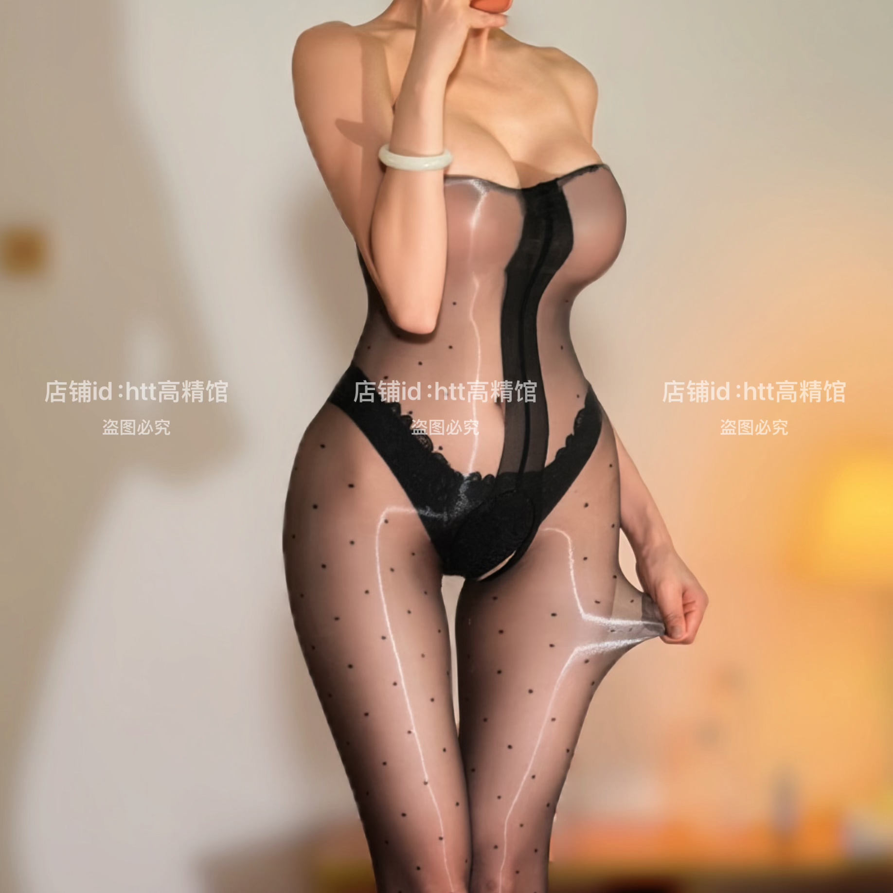 sw159【极光t档复古波点3d油亮丝袜】超薄丝滑手感性感诱惑