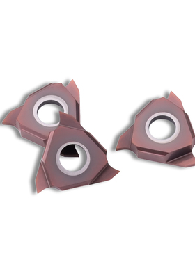 数控车刀片卡簧槽浅槽刀粒TGF32R三角形立装式割槽刀头切刀不锈钢