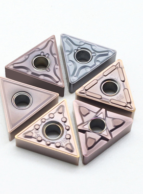 数控刀片三角形外圆车刀刀片TNMG160404-TM CQ MA PM不锈钢件车床