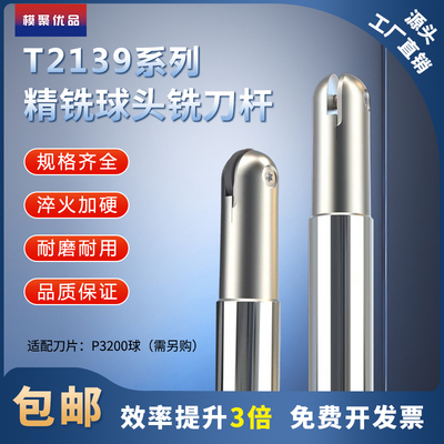 T2139数控抗震球头刀杆R5-R10