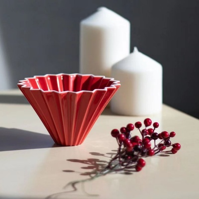 日本ORIGAMI手冲咖啡陶瓷滤杯