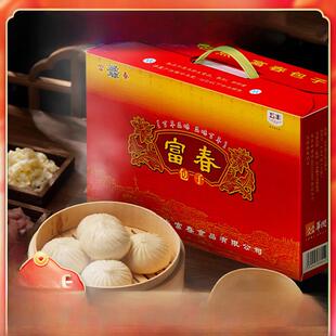 .正宗保证富春馒头礼盒扬州特色千层油饼烧卖同旗舰店江苏扬州五