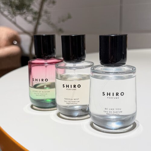 shiro香水烟熏皮革花街试香小样
