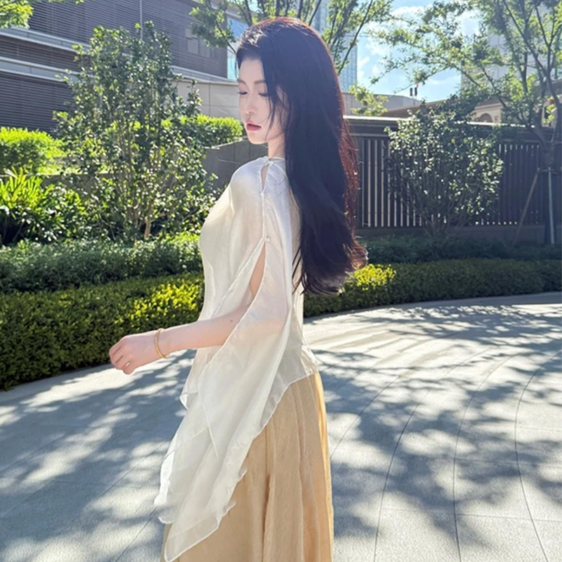 中式民族风旅游外搭拍照防晒披肩