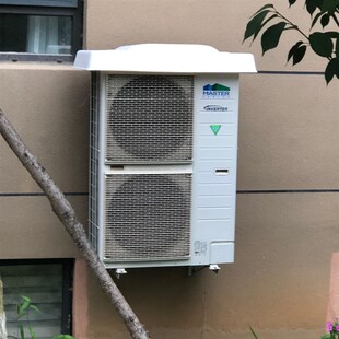 精选2022新款空调外机罩保护罩遮挡挡板隔音罩防雨室外遮雨棚1-5p