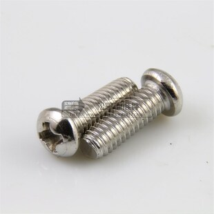 不锈钢201半圆十字槽螺钉M8