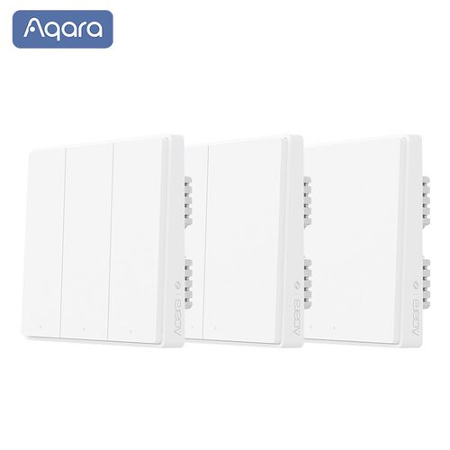 Aqara绿米智能墙壁开关T1家用遥控homekit语音控制zigbee开关面板
