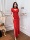 Новое улучшенное вечернее платье cheongsam в китайском стиле в стиле ретро с длинной юбкой, чувственное платье высокого класса, комбинезон ночного техника mini 3