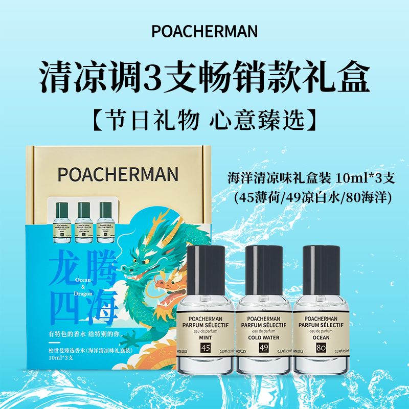 柏世曼香水礼盒龙腾四海