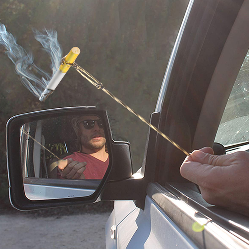 車載煙支架防熏手可伸縮煙夾