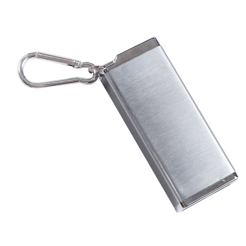 알루미늄 합금 담배 케이스 휴대용 8 팩 미니 재떨이 남성용 담배 재 보관 상자 야외 흡연 세트