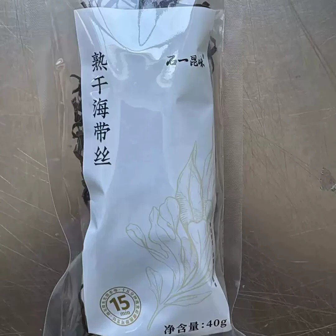 D石一昆味真昆布细切先生海带丝山东威海荣成海藻海带丝