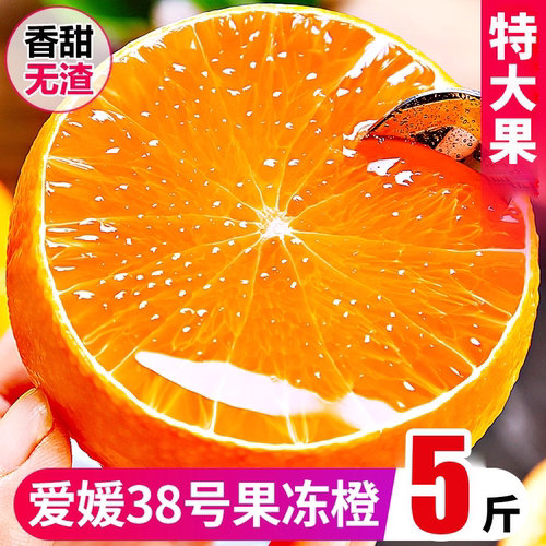 38号果冻橙薄皮甜橙子