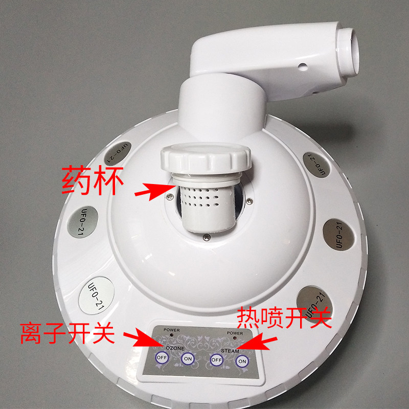 中草药离子冷热喷雾机香薰补水美白嫩肤蒸脸器美容院家用美容仪器