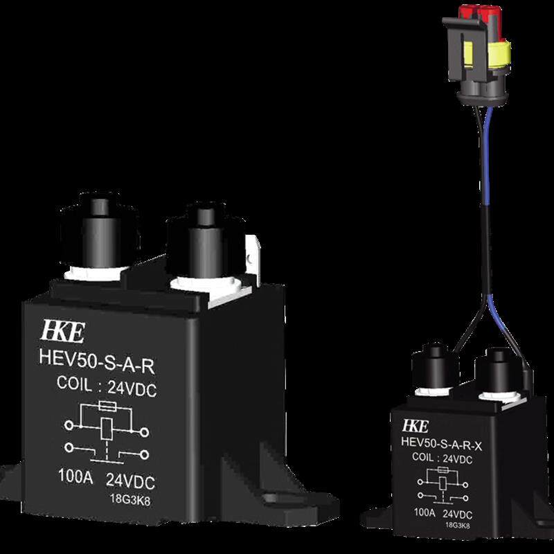 HKE   继电器   HEV50-S-DC24V-A-R-X  66*34*52mm