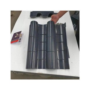 精选高分子一体瓦仿古瓦青瓦古建瓦中式庭院徽派一体瓦仿古围墙双