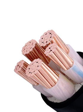 YJV国标铜芯3/4/5*芯50/70/95/120/150/185/240+1+2平方电力电缆
