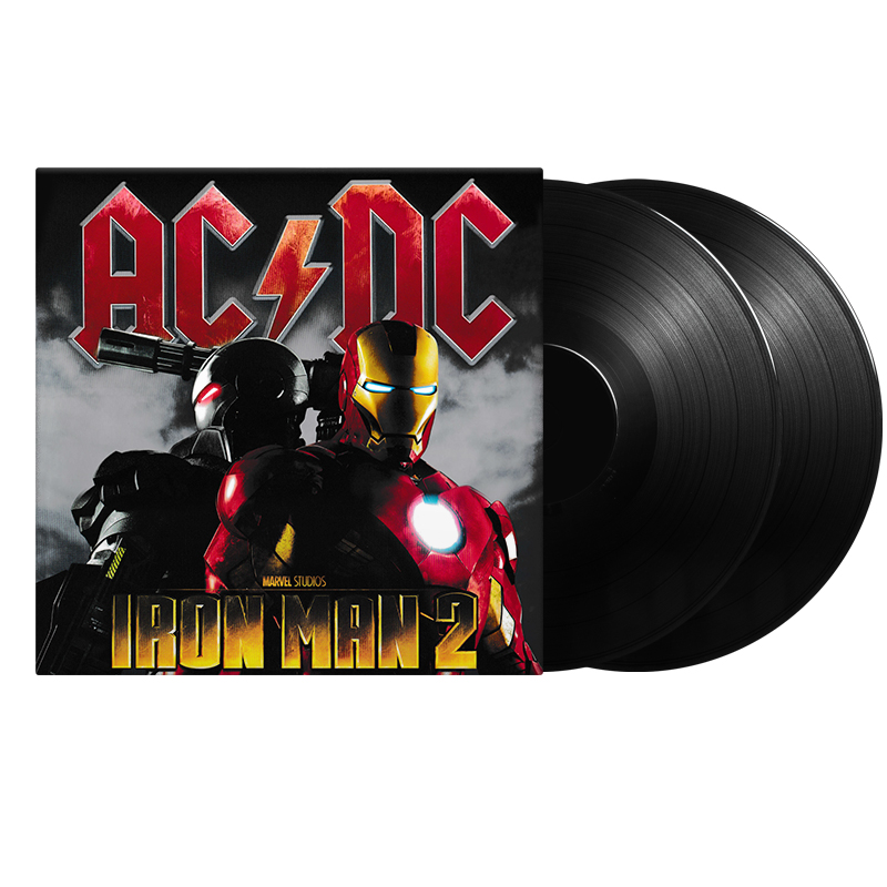 正版现货 AC/DC Iron Man 2钢铁侠2电影原声带黑胶唱片2LP