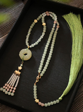 素州记通用琉璃璎珞项链