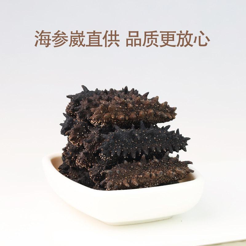 俄罗斯进口足干野生刺参18倍泡发