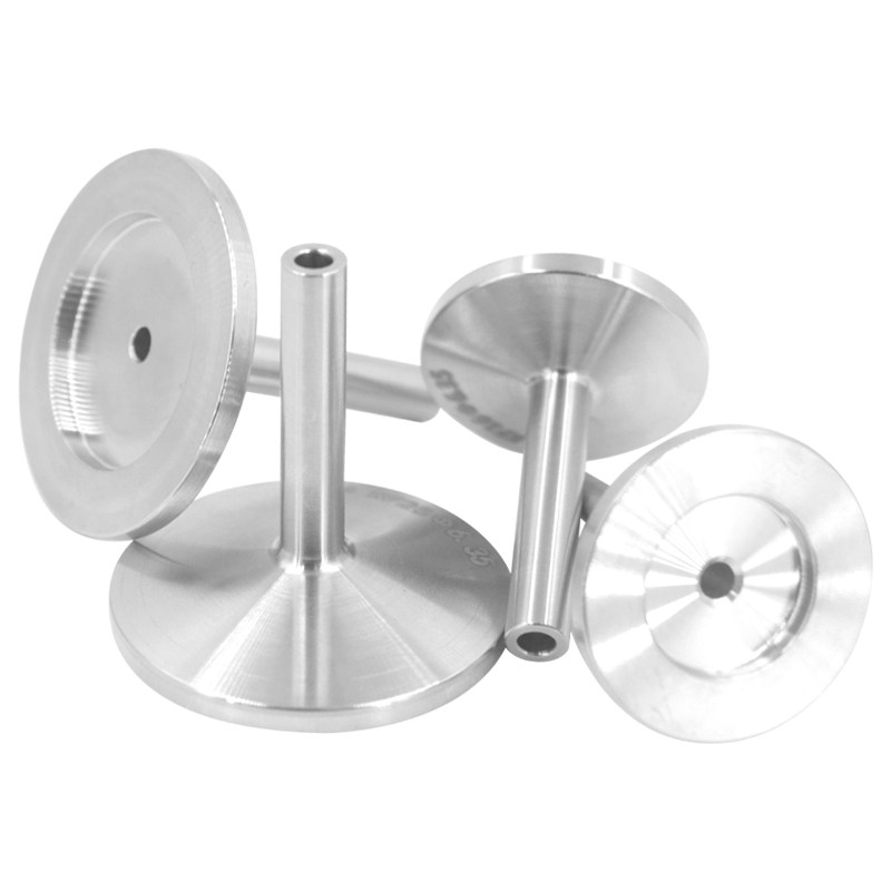 KF真空卡套法兰转VCR接头KF16KF251/4  6.35 304不锈钢接头直管