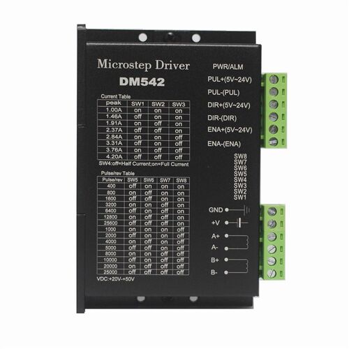 DM542 DSP数字式57/60/86型步进电机驱动器  替代雷赛M542/M542H